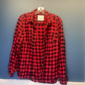 Buffalo Plaid Button Down Shirt